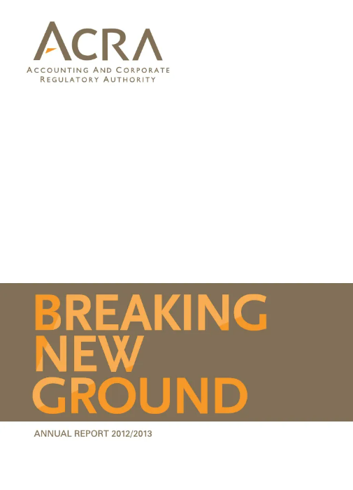 ACRA Annual Report 2012-2013