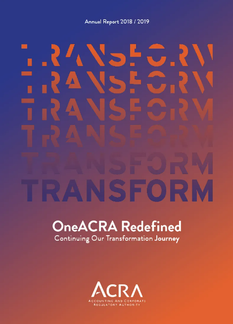 ACRA Annual Report 2018-2019 ACRA Annual Report 2018-2019