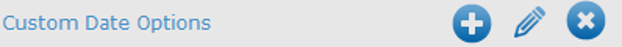 Custom Date Options function Custom Date Options function